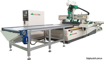 MÁY CNC NESTING FULL LINE THAY DAO TỰ ĐỘNG ( ROUTER CHÙM KHOAN )