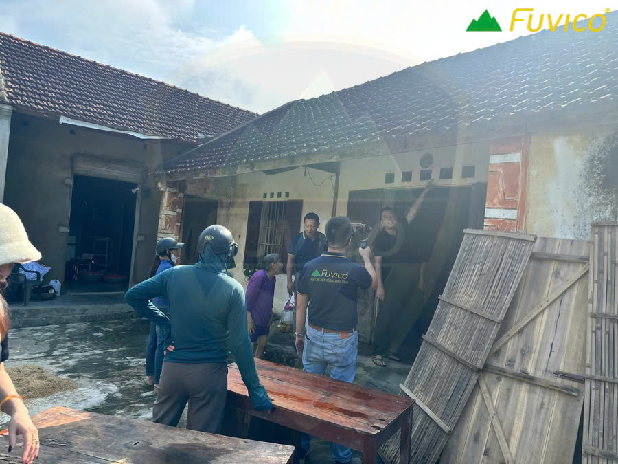 HỘI MÁY CHẾ BIẾN GỖ VIỆT NAM VÀ FUVICO - ĐẠI PHÚC VINH CNC HỖ TRỢ ĐỒNG BÀO MIỀN TRUNG SAU BÃO SỐ 10
