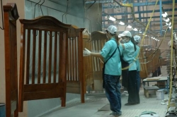 Dây chuyền sơn treo