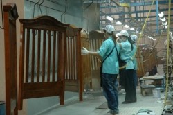 Dây chuyền sơn treo