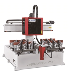 MÁY LÀM MỘNG ÂM CNC 3 ĐẦU DOM-3