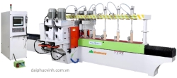 MÁY ĐÁNH TUBI 2 TRỤC + 2 TRỤC CHÀ NHÁM CNC