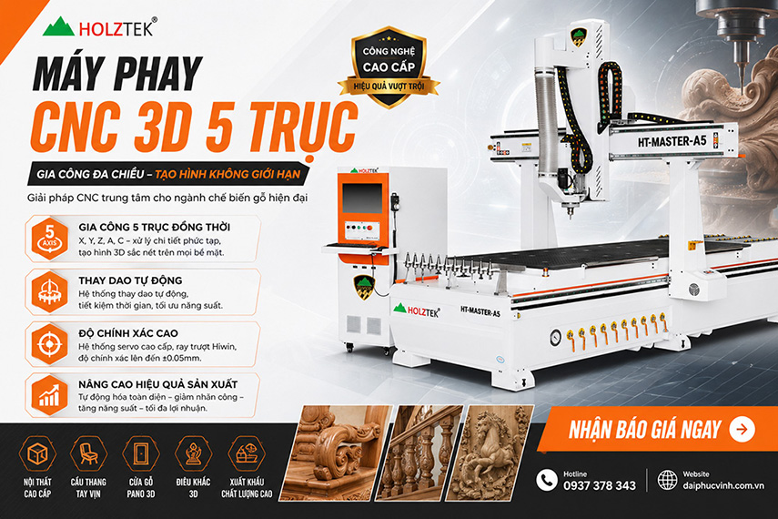 Máy phay khoan CNC WM-8x4JRF