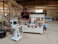 Máy Làm Mộng Oval Âm CNC 3 Đầu: Tải Nặng, Điều Khiển Đài Loan Chất Lượng Cao 11232