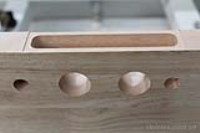 Máy CNC 2.5D D2400: Gia Công Ổ Khóa, Bản Lề, Khe Chống Cháy Cửa Gỗ Chính Xác 11324