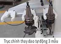 Máy CNC 2.5D D2400: Gia Công Ổ Khóa, Bản Lề, Khe Chống Cháy Cửa Gỗ Chính Xác 11325