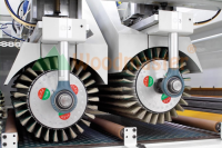 Máy Chà Nhám Chổi 4 Hàng Trục 1300mm WM-1300-P2C2: Inverter, Cảm Ứng Shilin 11576