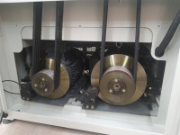 Máy Chà Nhám Thùng 7 Tấc (700mm) 2 Trục Tải Nặng Woodmaster - Bảo Hành 12 Tháng 12542