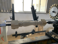 Máy Tiện Gỗ CNC 1500mm Tự Động: Tiện, Chà Nhám Tối Ưu Công Suất 14554