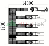 Bộ Máy CNC Gia Công Ván Full Auto: Nesting Tải Nặng, Đảo Lật & Băng Tải Tự Động 14778