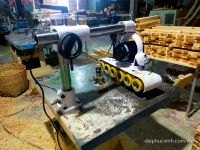 Máy Đưa Phôi Tự Động 6 Bánh - Thiết Bị Chế Biến Gỗ Hiệu Quả Cao 14931