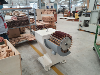 Máy Chà Nhám Chổi 2 Bên Inverter - Thiết Bị Chế Biến Gỗ Chuyên Nghiệp 15088