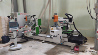 Máy Làm Mộng Dương CNC 2 Đầu 4 Dao: Độ Chính Xác Tuyệt Đối Cho Ngành Gỗ 16026