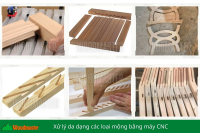 Máy Làm Mộng Âm CNC 5 Đầu WM-5CNC Khổ Lớn 3200mm | Tối Ưu Sản Xuất Gỗ 16050