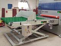 Băng Tải Nạp Phôi Máy Chà Nhám Thùng 1300mm - Giải Pháp Chế Biến Gỗ Hiệu Quả 17179