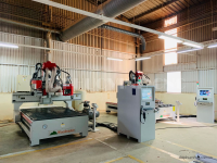 Máy CNC Trung Tâm 2.5D Full Option: Phay Router, Khoan 5 Mặt & Cưa Xoay Đa Hướng 17823