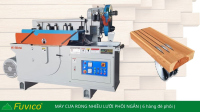 Máy Cưa Rong Nhiều Lưỡi Phôi Ngắn Đài Loan (6 Hàng Đè Phôi) - Hiệu Suất Vượt Trội 19057