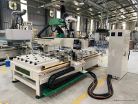 Máy CNC 2.5D D2400: Gia Công Ổ Khóa, Bản Lề, Khe Chống Cháy Cửa Gỗ Chính Xác 20096