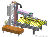 Máy Gắp Hút Ván Xoay 90 Độ HOLZTEK: Giải Pháp Tự Động Hóa Nhà Máy Gỗ Hiện Đại 23310
