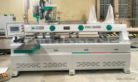 Máy Khoan Cạnh CNC Holztek CNC 2500B: Khoan Lỗ Siêu Tốc, Định Vị Hồng Ngoại Chính Xác 24406