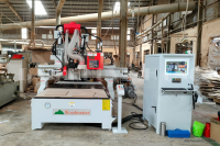 Máy CNC Trung Tâm 2.5D Full Option: Phay Router, Khoan 5 Mặt & Cưa Xoay Đa Hướng 25435