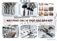 Máy Phay CNC 4 Trục 16 Dao Kẹp Xoay 360°: Tối Ưu Hiệu Suất Chế Biến Gỗ Vượt Trội 25440