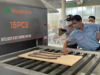 Máy Bắn Cát Chà Nhám Sơn Lót WoodMaster 2 Trục Nhám Chổi - Báo Giá Tốt Nhất 27699