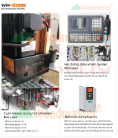 Máy CNC 1 Đầu Tải Nặng Khoan 5 Hướng Tối Ưu Hiệu Suất Gia Công Ván Gỗ 28746