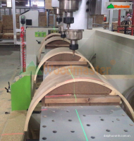 Máy CNC 4D Bàn Kép 2 Trục Cắt Ván Ép Uốn Cong - Tăng Tốc Sản Xuất Nội Thất 28961