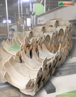 Máy CNC 4D Bàn Kép 2 Trục Cắt Ván Ép Uốn Cong - Tăng Tốc Sản Xuất Nội Thất 28963