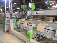 Máy CNC 4D Bàn Kép 2 Trục Cắt Ván Ép Uốn Cong - Tăng Tốc Sản Xuất Nội Thất 28964