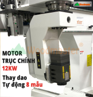Máy Phay CNC 3D 1 Đầu Thay Dao Tự Động Bàn Kép - Thiết Bị Chế Biến Gỗ Chuyên Nghiệp 29925