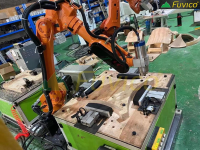Robot KUKA 6 Trục 2 Bàn Làm Việc Kép: Giải Pháp Tự Động Hóa Gia Công Gỗ Hiệu Suất Cao 30967