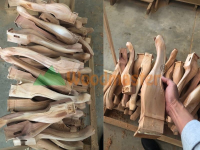 Máy Phay CNC 4 Trục 16 Dao Kẹp Xoay 360° Gia Công Chân Bàn Ghế Chính Xác Cao 31948