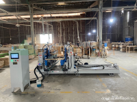 Máy Cưa Cắt Khoan Phay 2 Đầu Tự Động 2500mm - Thiết Bị Chế Biến Gỗ Cao Cấp 32082