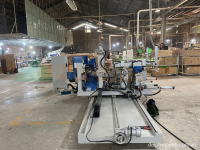 Máy Cưa Cắt Khoan Phay 2 Đầu Tự Động 2500mm - Thiết Bị Chế Biến Gỗ Cao Cấp 32084