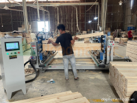 Máy Cưa Cắt Khoan Phay 2 Đầu Tự Động 2500mm - Thiết Bị Chế Biến Gỗ Cao Cấp 32097