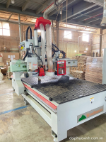 Máy CNC Trung Tâm Thay Dao Tự Động + Trục Cưa Đa Hướng | Máy Chế Biến Gỗ Cao Cấp 32122