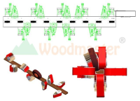 Máy Chà Nhám 4 Mặt 9 Trục | Hiệu Suất Vượt Trội, Bề Mặt Hoàn Hảo 32140