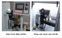 Máy Dán Cạnh Vát Nghiêng 45/90 Độ 11 Chức Năng: Giải Pháp Chính Xác Cho Gỗ 33138