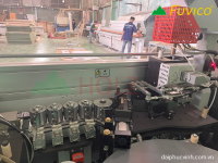 Máy Dán Cạnh Tự Động 11 Chức Năng: Dán PUR & EVA Hai Lõi Keo Cho Xưởng Gỗ 35142