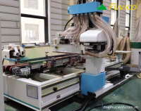 Máy Phay CNC Ổ Khóa Bản Lề Cửa Hoàn Thiện - Thiết Bị Chế Biến Gỗ Chính Xác 36136