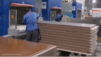 Máy Ép Cửa Laminate Tự Động 2500mm - Thiết Bị Chế Biến Gỗ Chuyên Nghiệp 36319