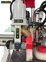 Máy Phay CNC Trung Tâm 5 Trục Woodmaster | Tích Hợp Lưỡi Cưa Xoay Đa Năng 39236