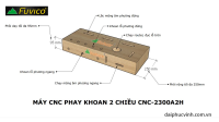 Máy Phay Khoan CNC 2 Phương Chuyên Chế Biến Gỗ - Hiệu Suất Cao, Giá Tốt 40182