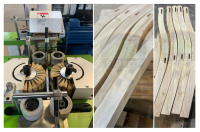 Máy Chà Nhám Chổi 4 Mặt Tự Động - Thiết Bị Chế Biến Gỗ Hiệu Quả Cao 42301