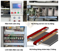 Máy Chà Nhám Băng 1300mm CNC 2 Băng - Thiết Bị Chuyên Chế Biến Gỗ Chính Xác Cao 42407