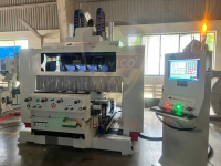 Máy Phay CNC 4 Trục 16 Dao Kẹp Xoay 360° Gia Công Chân Bàn Ghế Chính Xác Cao 42484