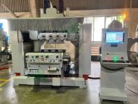 Máy Phay CNC 4 Trục 16 Dao Kẹp Xoay 360° Gia Công Chân Bàn Ghế Chính Xác Cao 42487