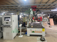 Máy Phay CNC Trung Tâm 5 Trục Woodmaster | Tích Hợp Lưỡi Cưa Xoay Đa Năng 42523